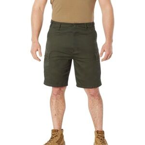NWT Rothco Men’s Cargo Shorts Sz M Cotton Green
